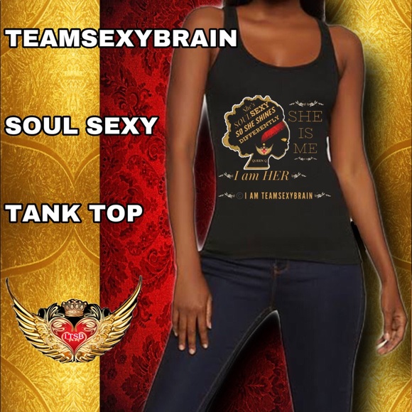 TeamSexyBrain Soul Sexy Tank Top / Customized Item / Time Restraints / On Demand - Picture 2 of 2